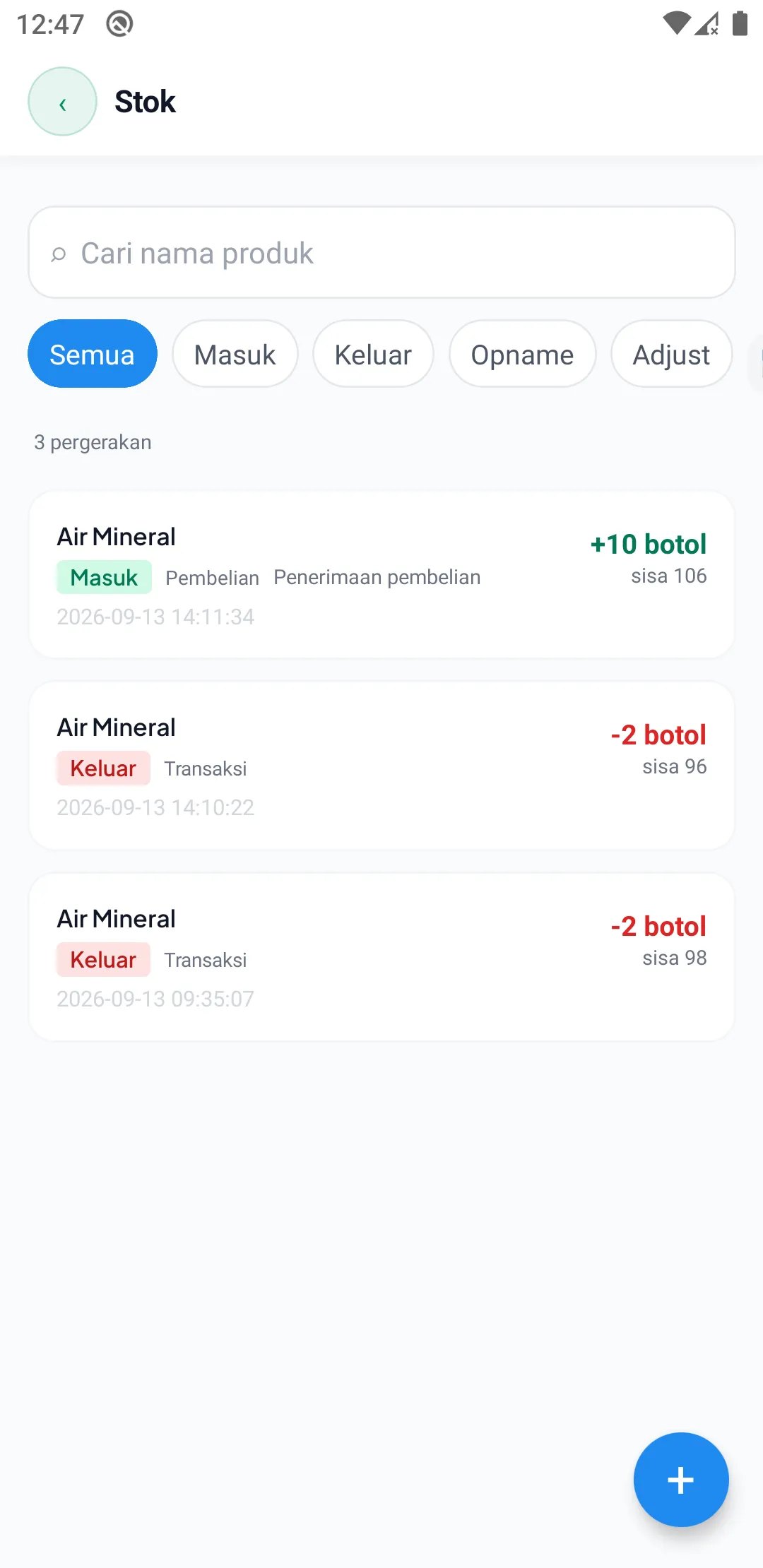 Stok HP