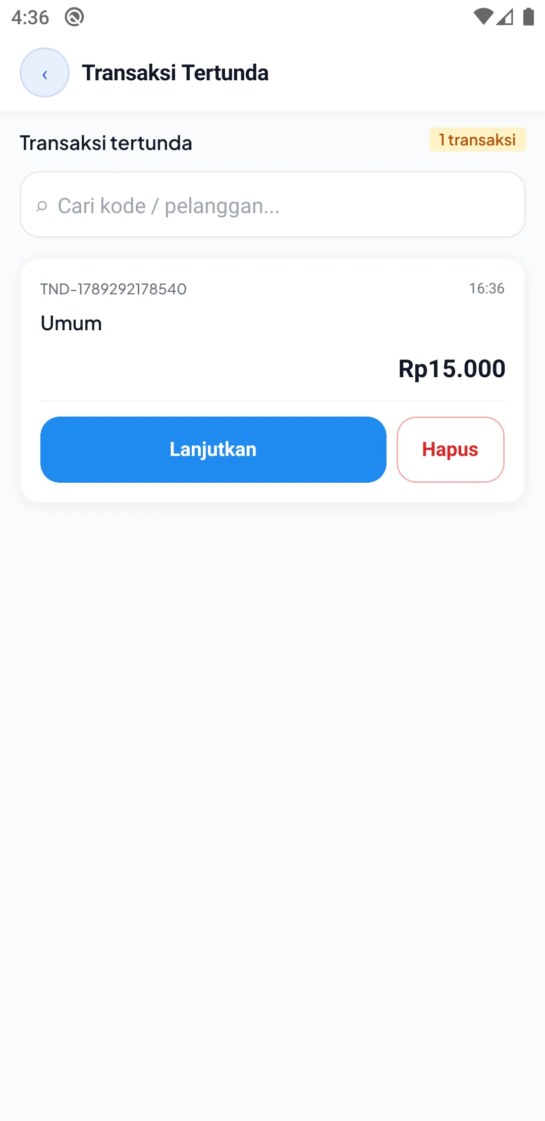 Pending HP