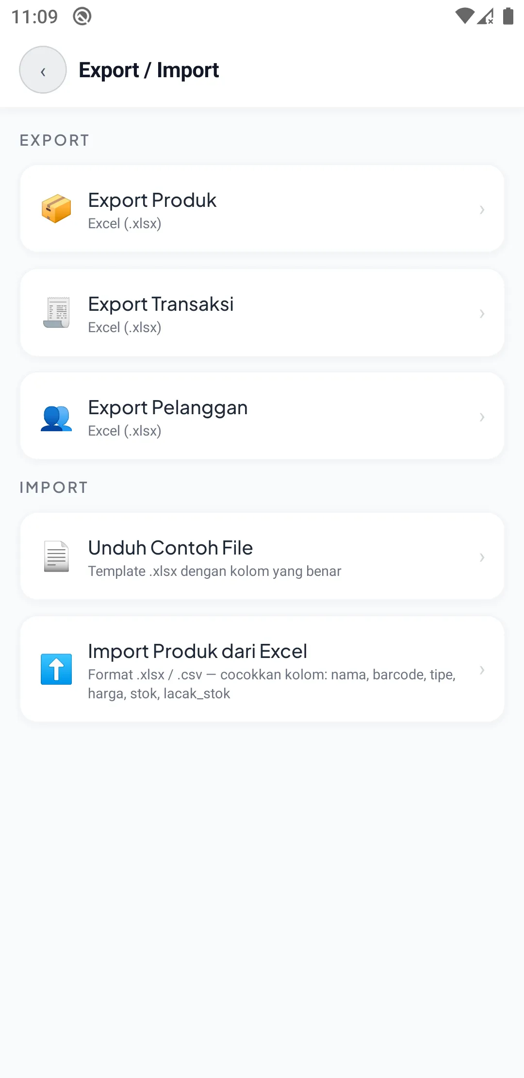 Export HP